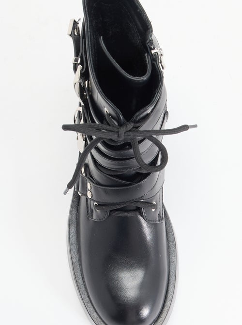 Botins com tiras - Kiabi Botins com tiras - Kiabi