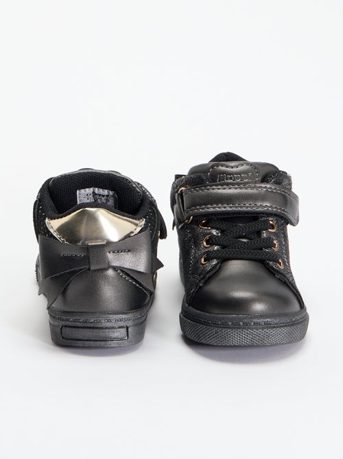 Botins com velcro e atacadores - Kiabi