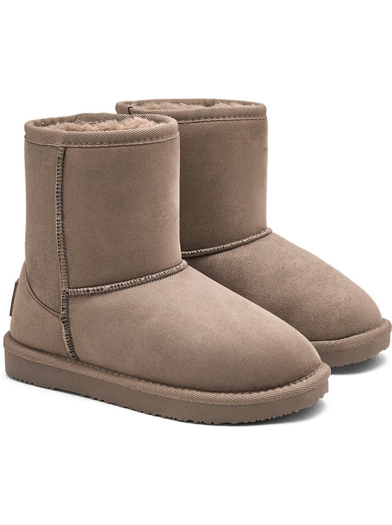 Botins conguitos australianas high basic Castanho-claro - Kiabi