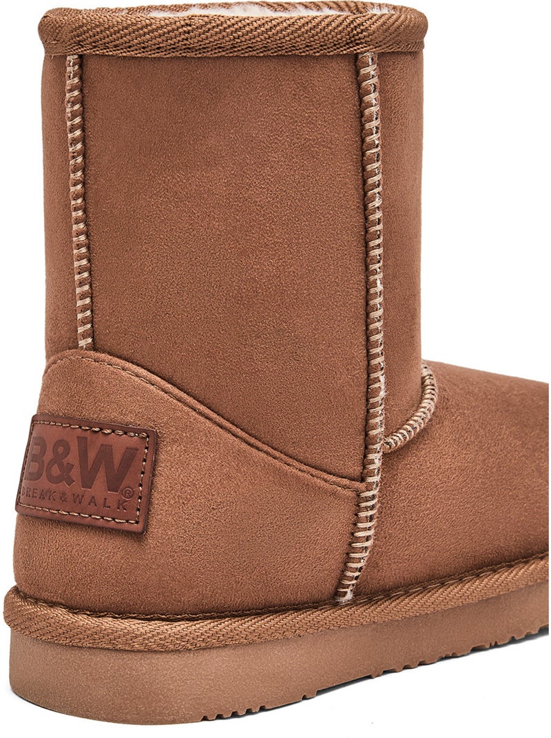 Botins conguitos australianas high basic Castanho - Kiabi