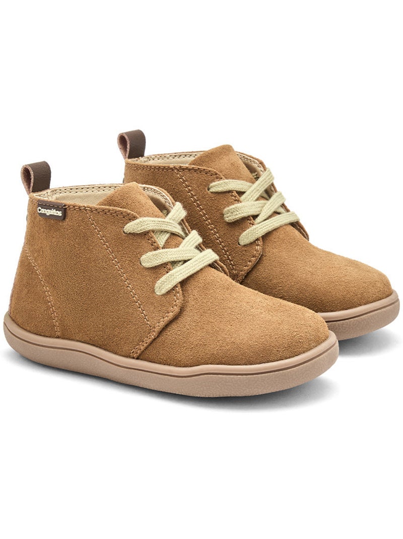 Botins conguitos barefoot goflex Castanho-claro - Kiabi