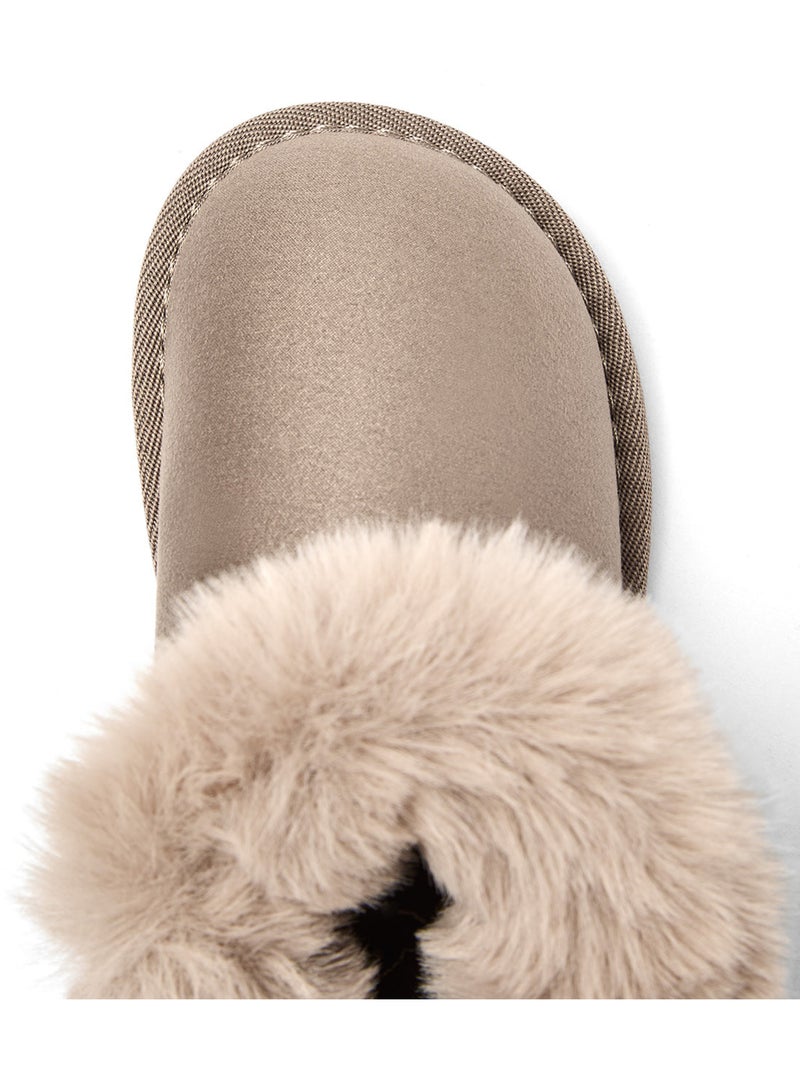 Botins conguitos barefoot pelo Castanho-claro - Kiabi