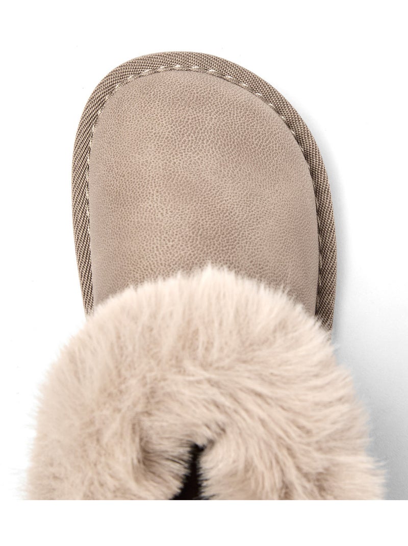 Botins conguitos barefoot pelo Castanho-claro - Kiabi