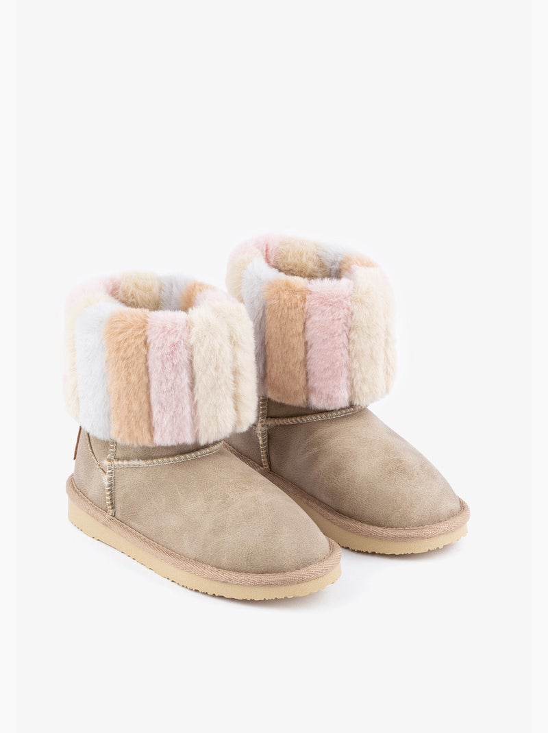 Botins conguitos Bege - Kiabi