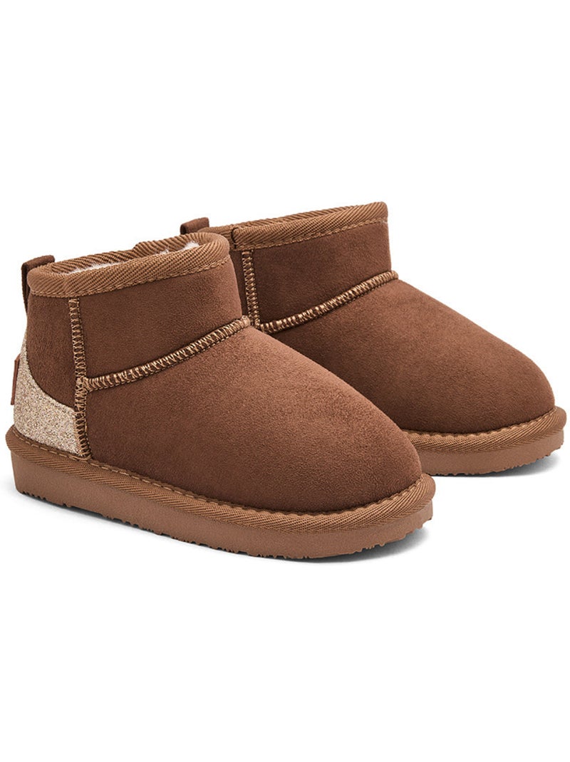 Botins conguitos botas australianas Castanho - Kiabi