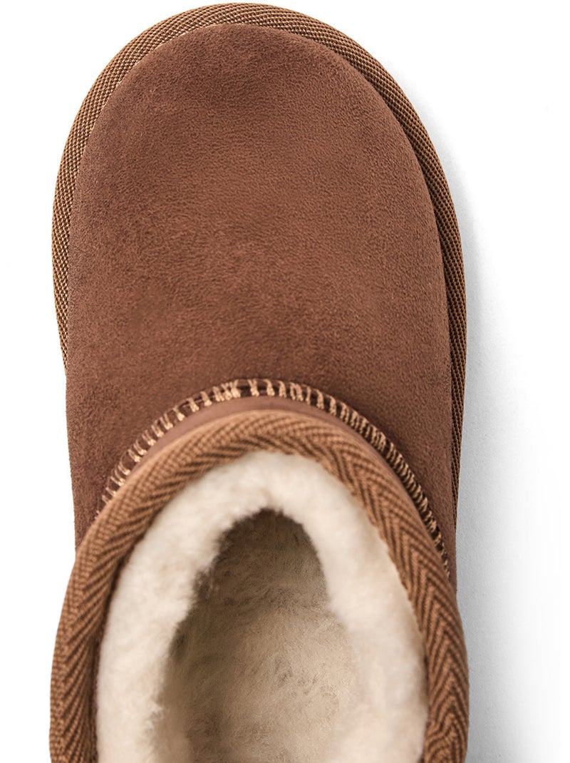 Botins conguitos botas australianas Castanho - Kiabi