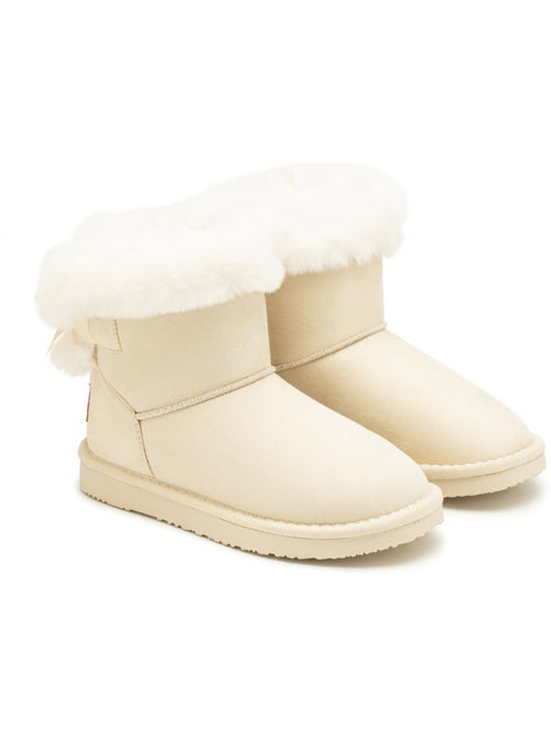 Botins conguitos b&w - Kiabi Botins conguitos b&w - Kiabi