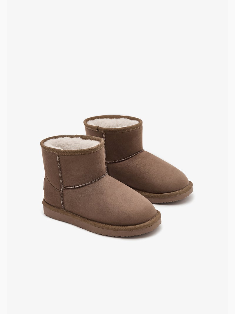 Botins conguitos caña baja Castanho - Kiabi