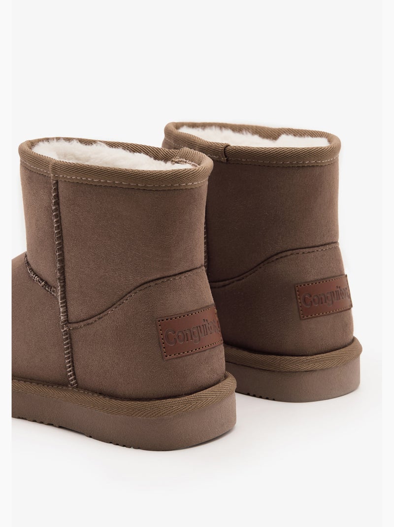 Botins conguitos caña baja Castanho - Kiabi