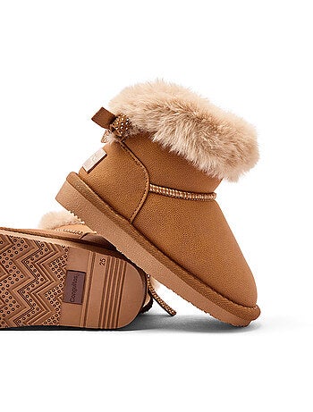 Botins conguitos cinturón pelo