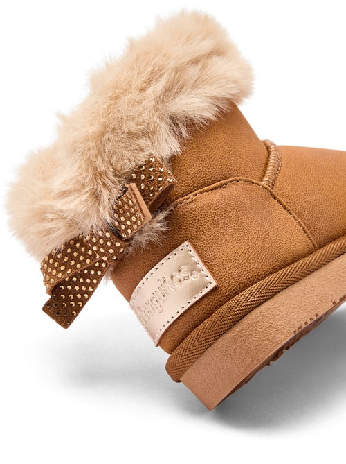 Botins conguitos cinturón pelo - Kiabi Botins conguitos cinturón pelo - Kiabi