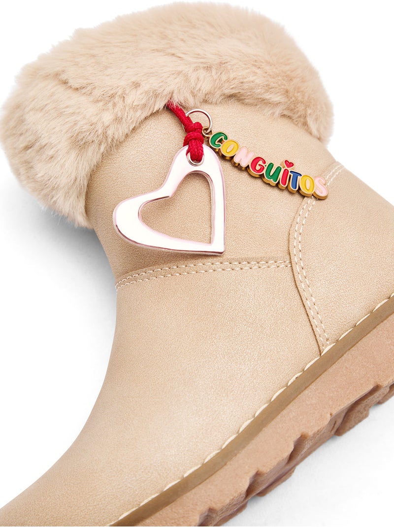 Botins conguitos conguitos Bege - Kiabi