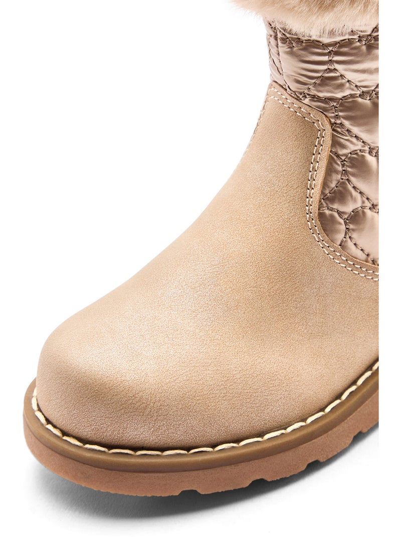 Botins conguitos estampado Bege - Kiabi