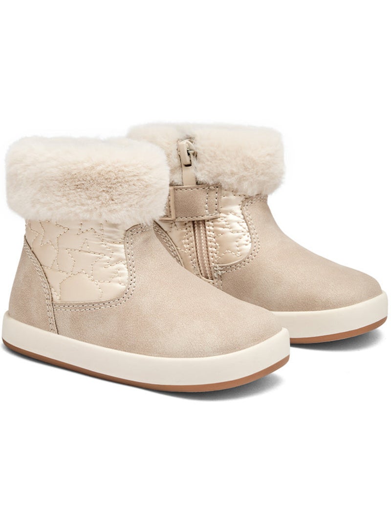 Botins conguitos estrellas barefoot Bege - Kiabi