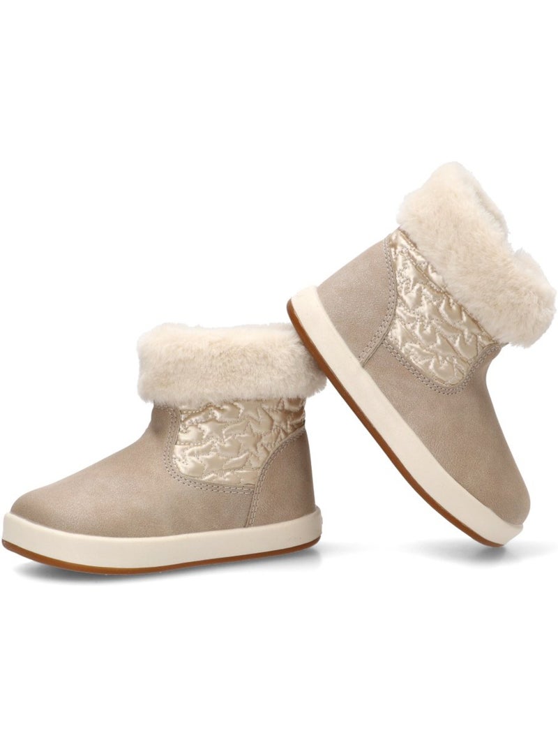 Botins conguitos estrellas barefoot Bege - Kiabi