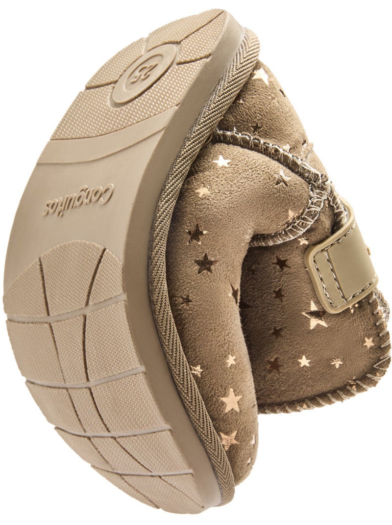 Botins conguitos estrellas barefoot Castanho-claro - Kiabi