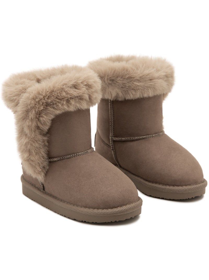 Botins conguitos forro interior Castanho - Kiabi