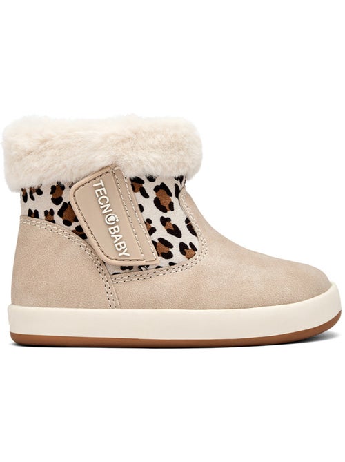 Botins conguitos leopardo barefoot - Kiabi