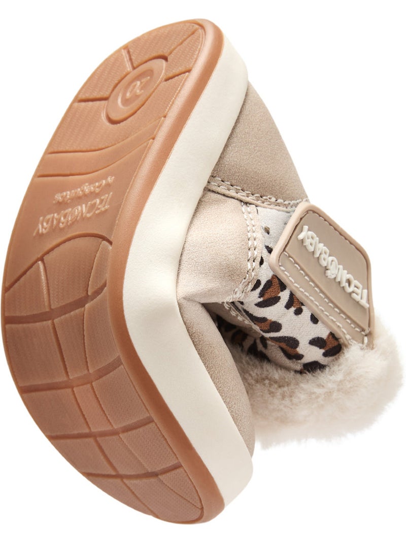 Botins conguitos leopardo barefoot Bege - Kiabi