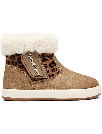 Botins conguitos leopardo barefoot