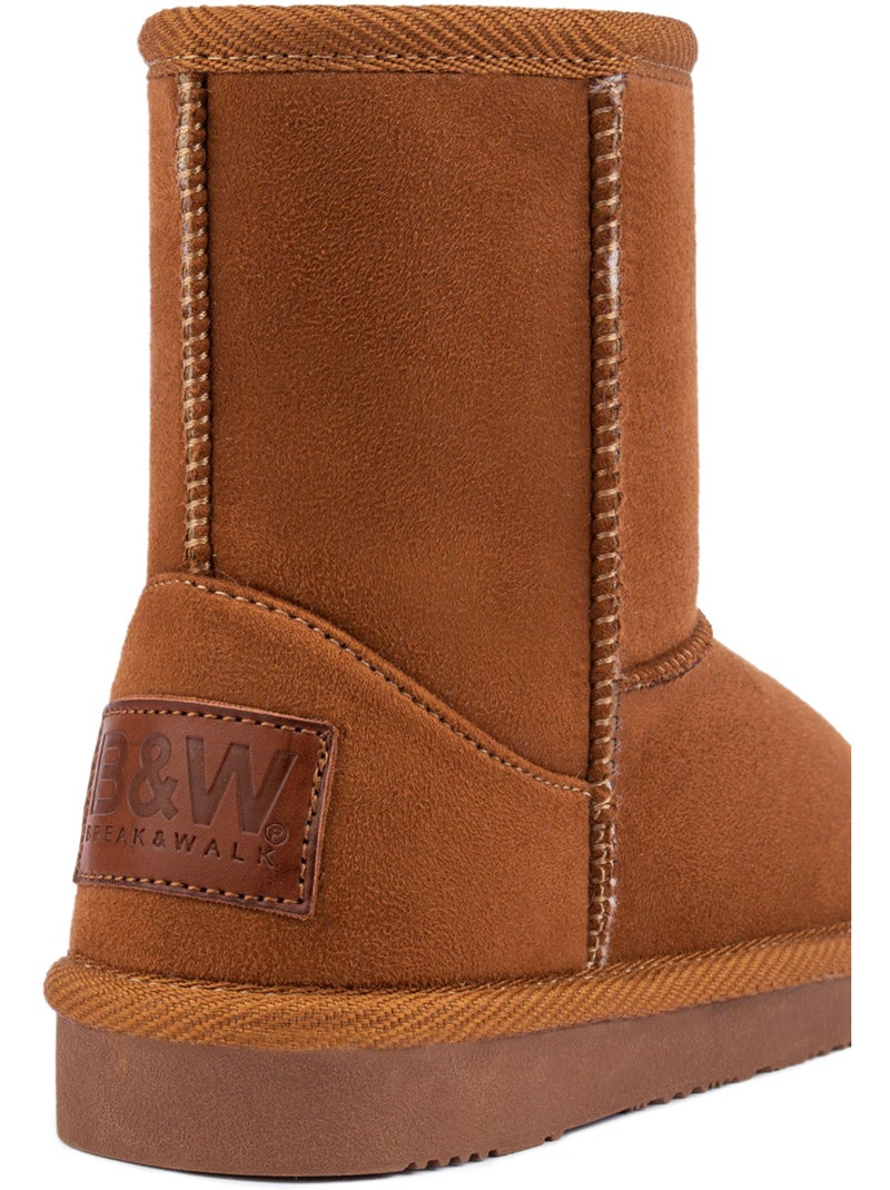 Botins conguitos logo repelente al agua Castanho-claro - Kiabi