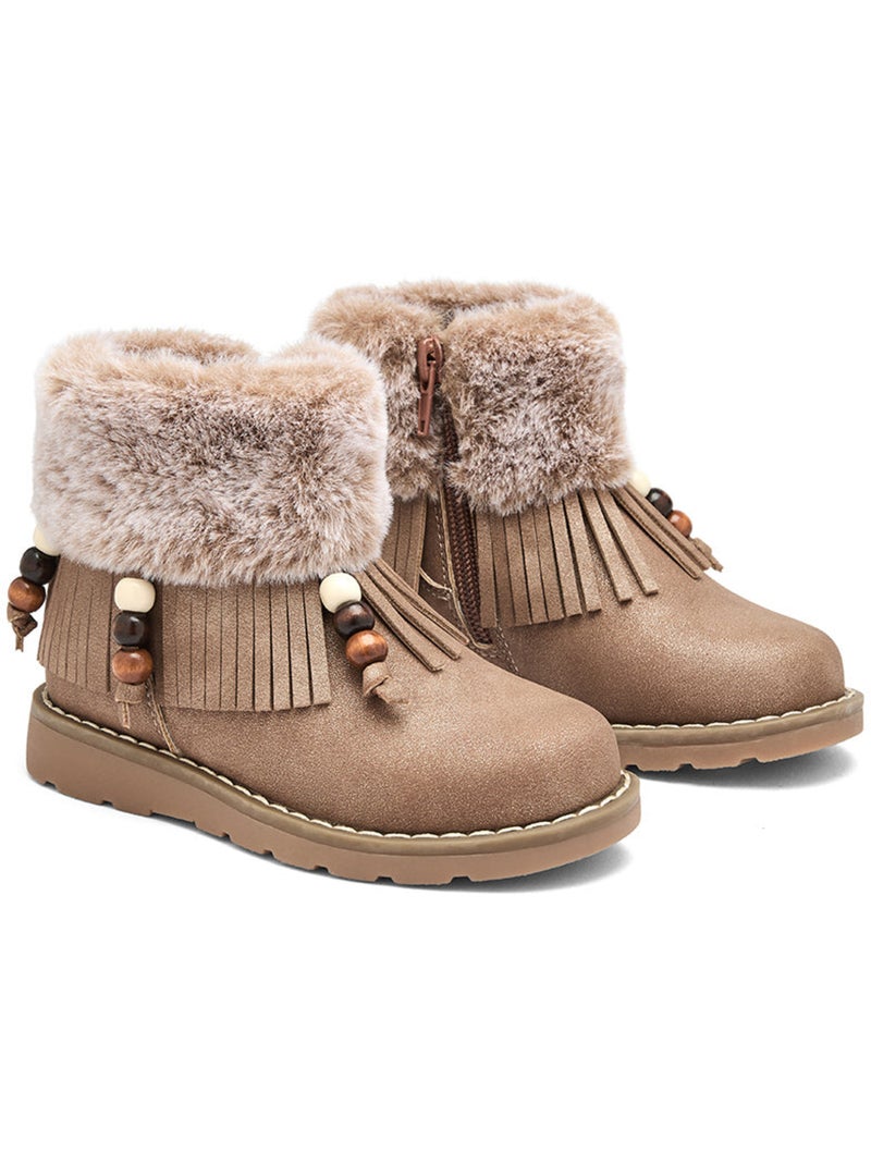 Botins conguitos pelo Castanho - Kiabi