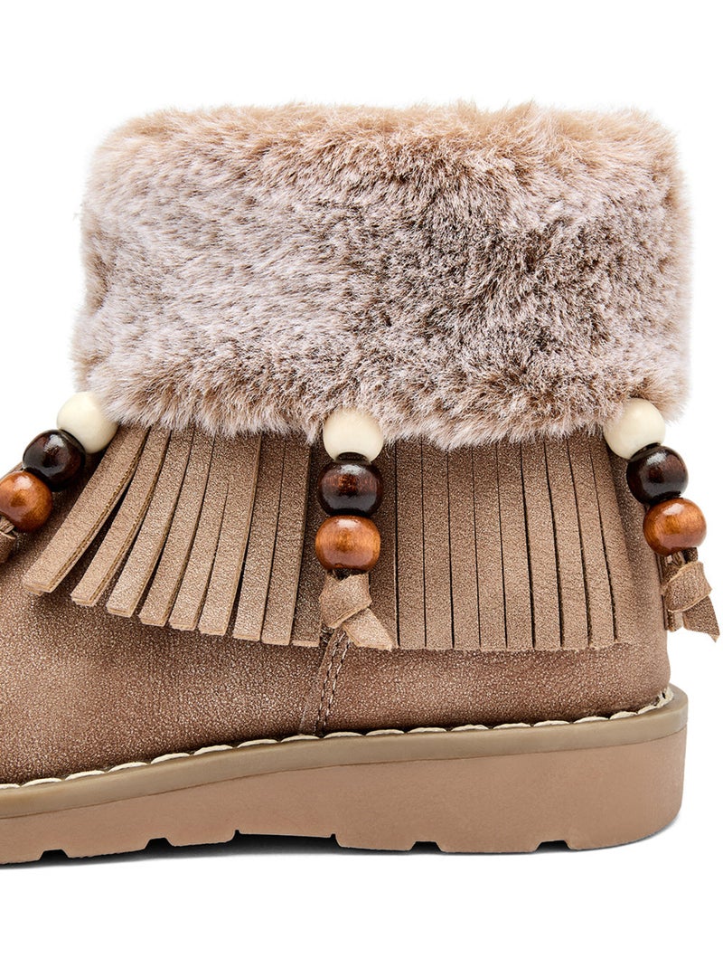 Botins conguitos pelo Castanho - Kiabi