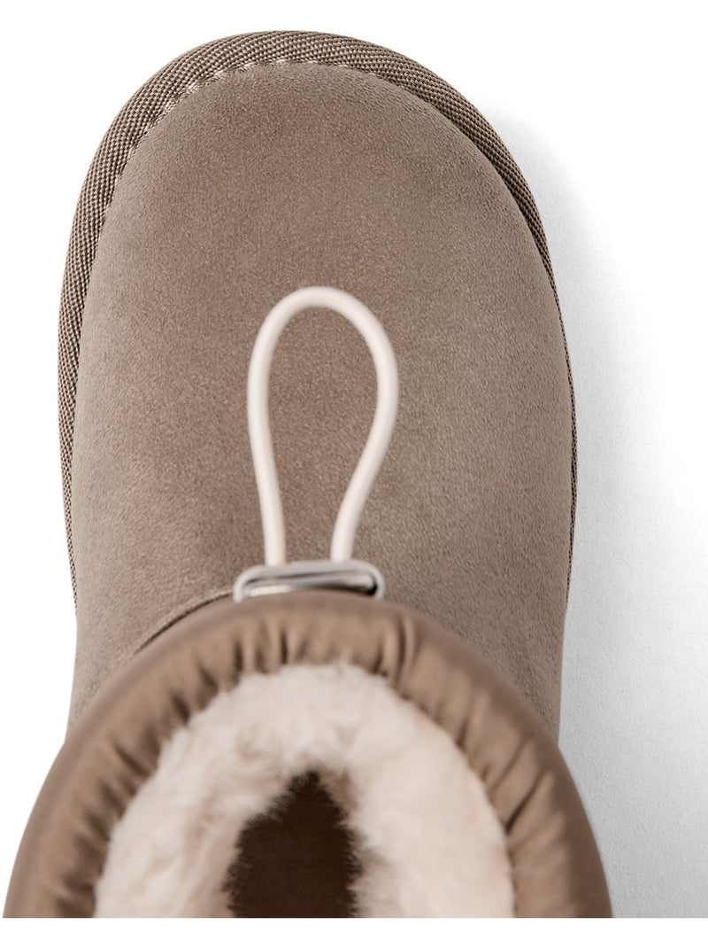 Botins conguitos plataforma Castanho-claro - Kiabi