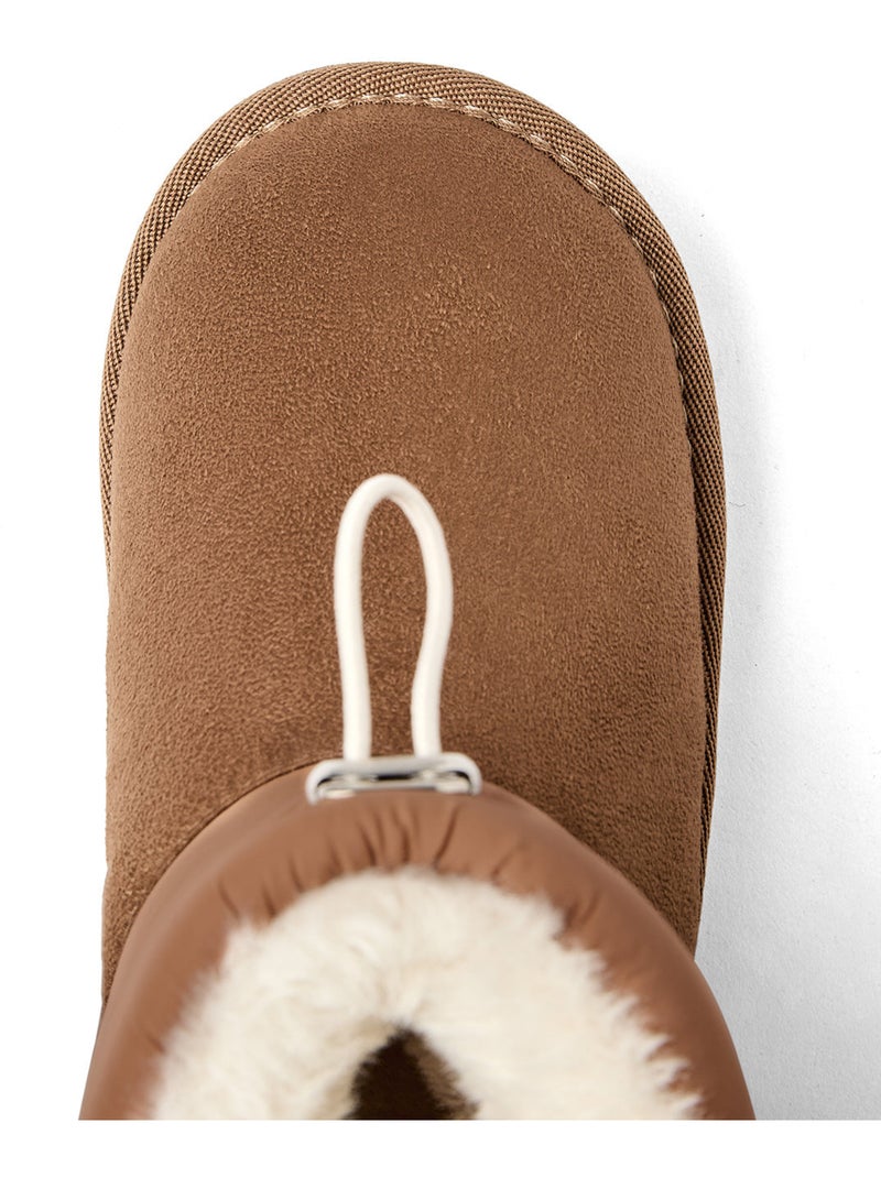 Botins conguitos plataforma Castanho - Kiabi