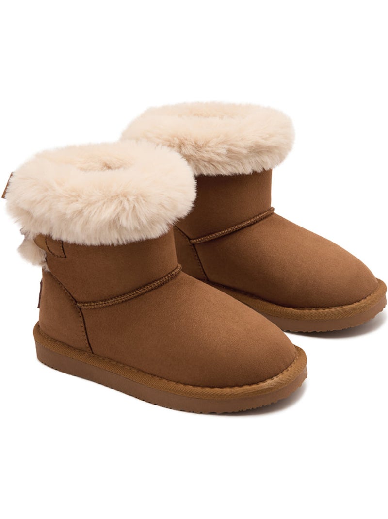 Botins conguitos repelente al agua Castanho-claro - Kiabi