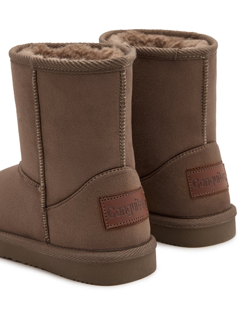 Botins conguitos repelente al agua Castanho - Kiabi