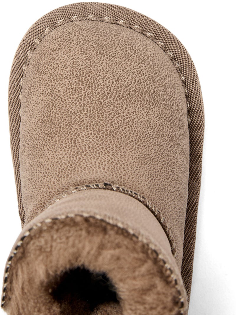 Botins conguitos tecnobaby Castanho-claro - Kiabi