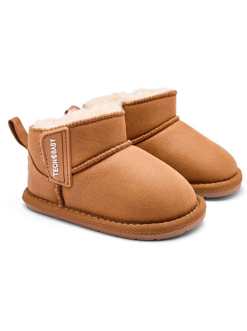 Botins conguitos tecnobaby Castanho-claro - Kiabi
