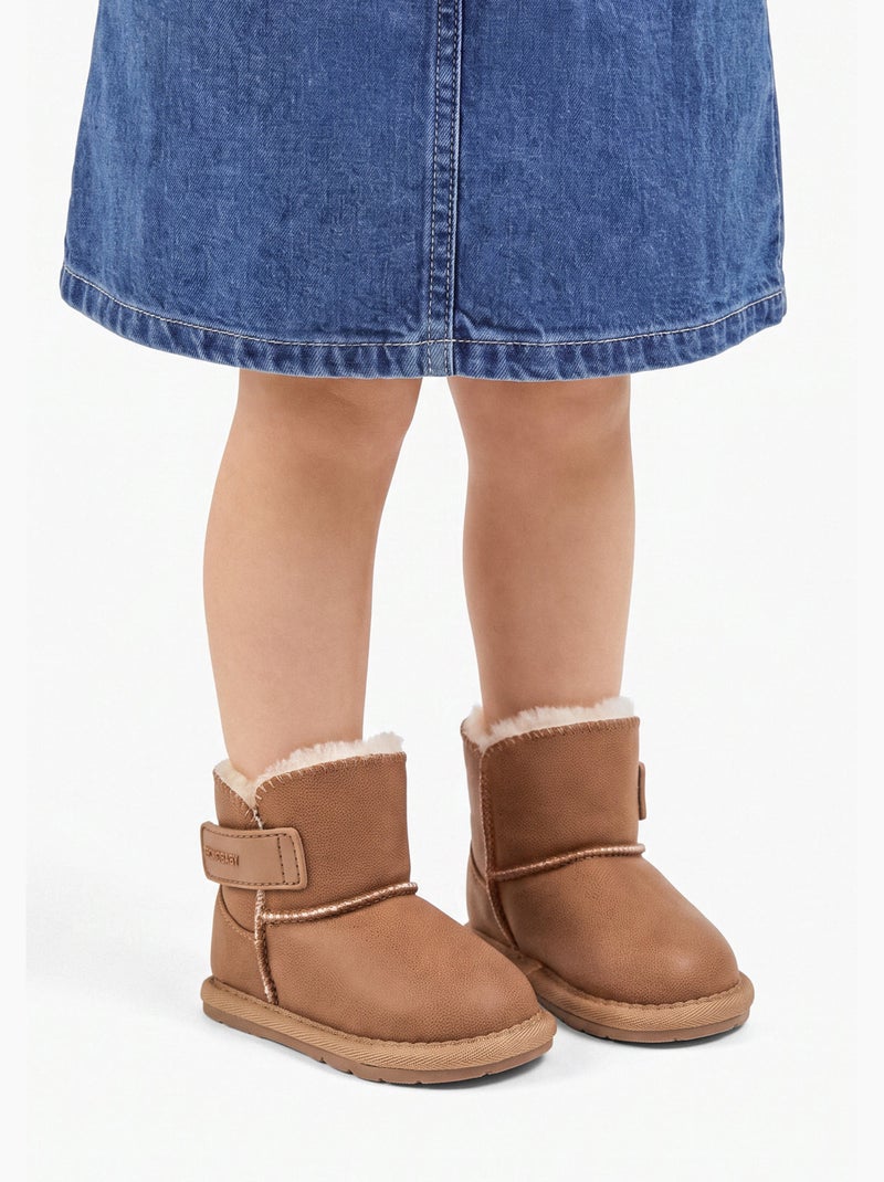 Botins conguitos tecnobaby Castanho - Kiabi