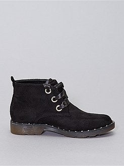 Botins de camurça sintética - Kiabi