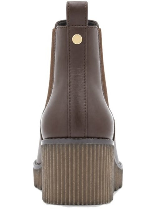 Botins de cunha material sintético montevita - Kiabi