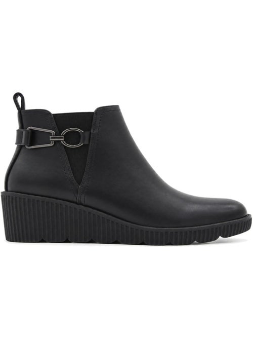 Botins de cunha material sintético montevita - Kiabi Botins de cunha material sintético montevita - Kiabi