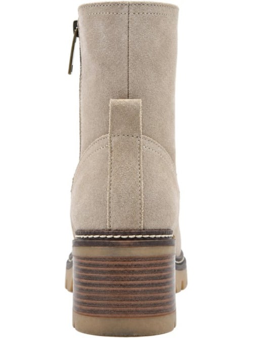 Botins de salto couro natural purapiel - Kiabi Botins de salto couro natural purapiel - Kiabi