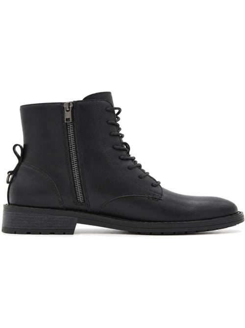 Botins de salto couro natural purapiel - Kiabi Botins de salto couro natural purapiel - Kiabi
