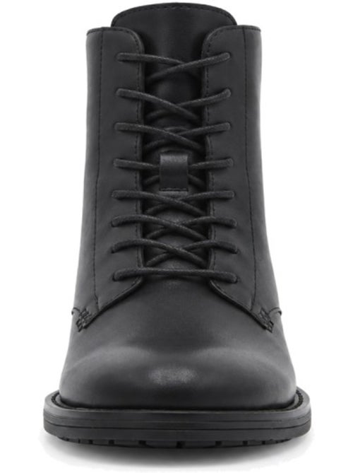 Botins de salto couro natural purapiel - Kiabi Botins de salto couro natural purapiel - Kiabi