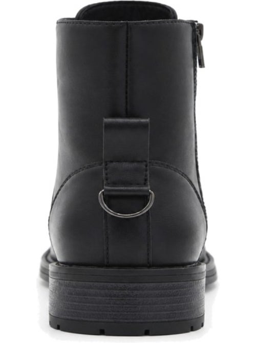 Botins de salto couro natural purapiel - Kiabi Botins de salto couro natural purapiel - Kiabi