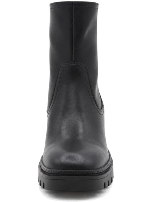 Botins de salto couro natural purapiel - Kiabi Botins de salto couro natural purapiel - Kiabi