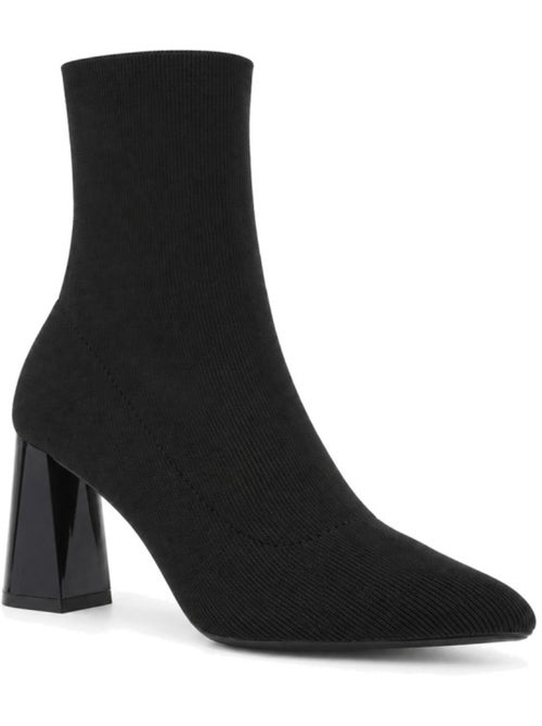 Botins de salto couro natural purapiel - Kiabi Botins de salto couro natural purapiel - Kiabi