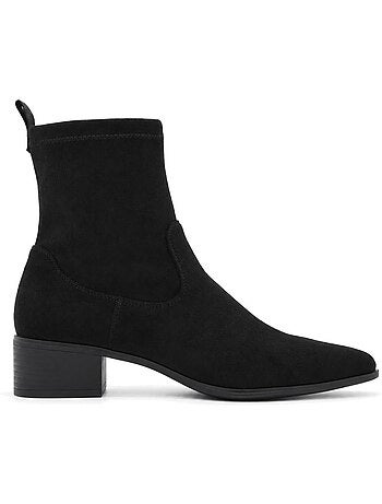 Botins de salto material sintético montevita