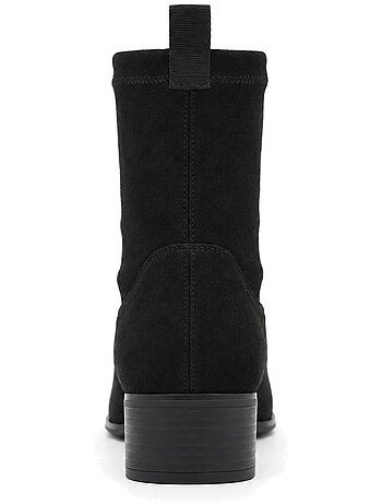 Botins de salto material sintético montevita