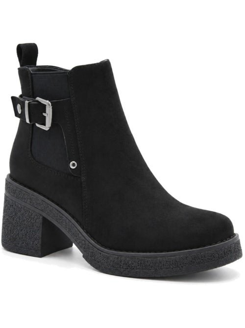 Botins de salto material sintético montevita - Kiabi Botins de salto material sintético montevita - Kiabi
