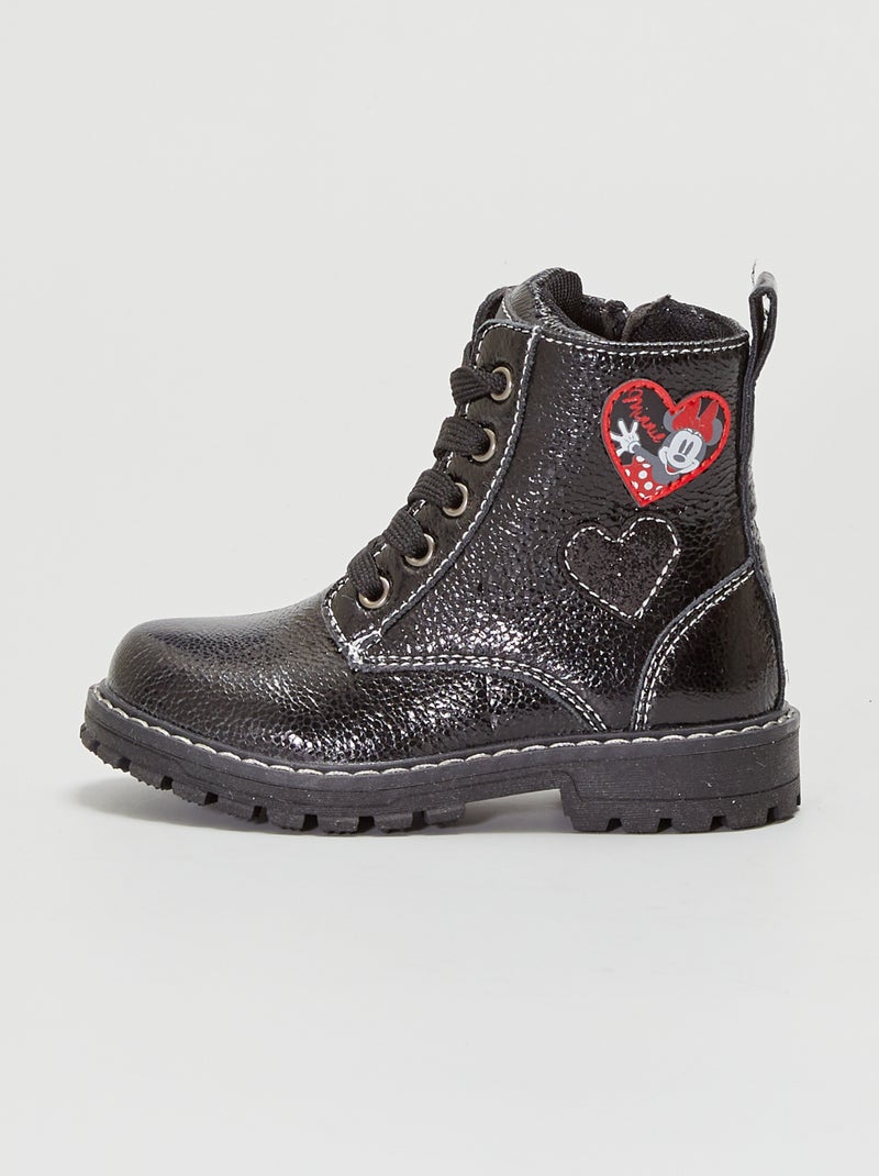 Botins de verniz  - 'Minnie' Preto - Kiabi