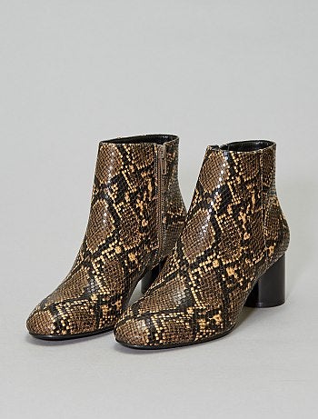 Botins de verniz - Kiabi