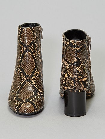 Botins de verniz - Kiabi