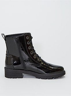 Botins de verniz - Kiabi
